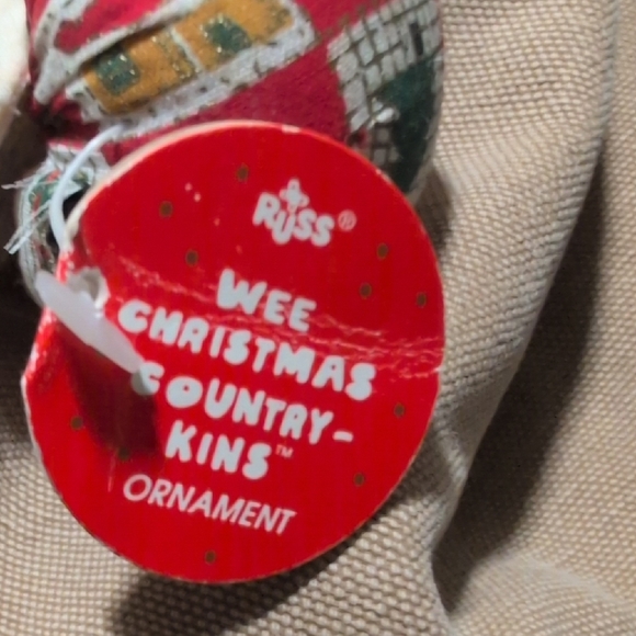 Wee Christmas Country-kins Ornament From KidsRus W/Tags - Picture 2 of 4